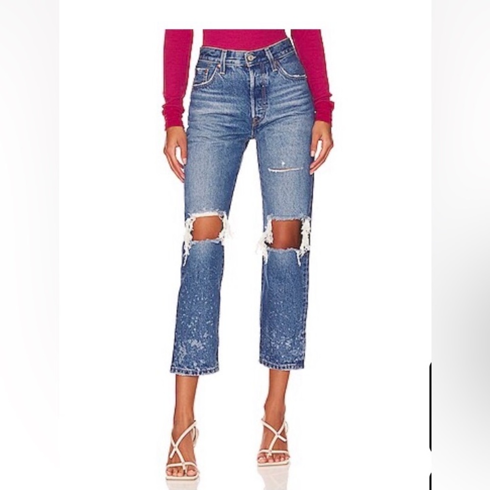 LEVI’S 501 Crop Jeans, Size 26